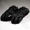 Freak Flex Senior Lacrosse Gloves - Black, Lead (NEW) 