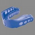 NEW Shock Doctor Gel Max Convertible Strap Mouthguard - Blue  1