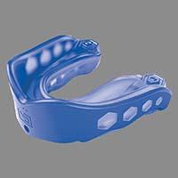 NEW Shock Doctor Gel Max Convertible Strap Mouthguard - Blue 