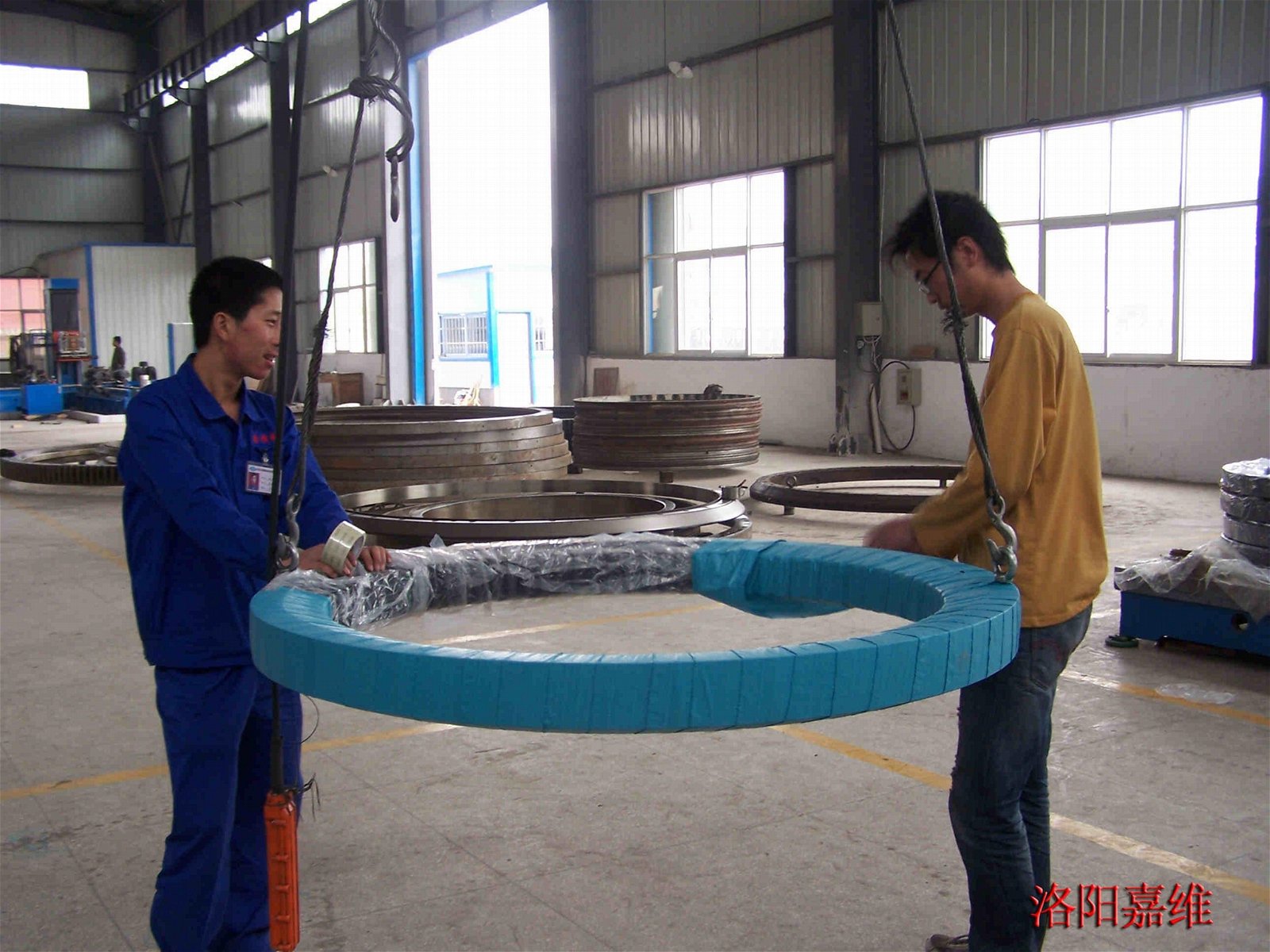 No-Gear Stainless Steel Light Slewing Bearing Slewing Ring For Filling Machine
