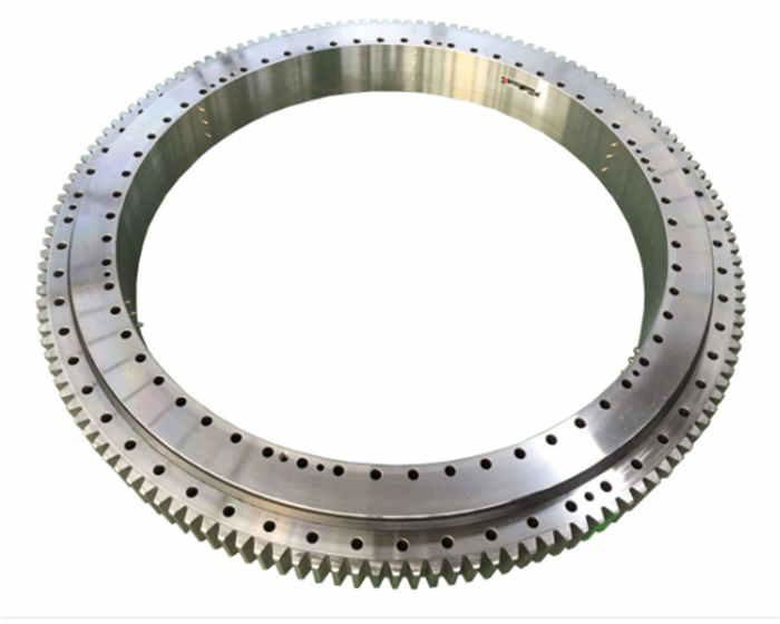 Four point contact ball slewing bearing with External gear teeth  2