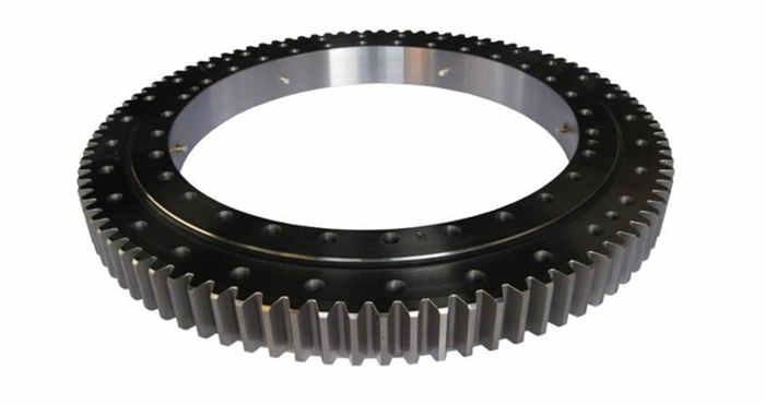 Four point contact ball slewing bearing with External gear teeth  3