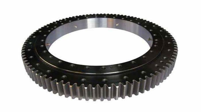 Four point contact ball slewing bearing with External gear teeth  4