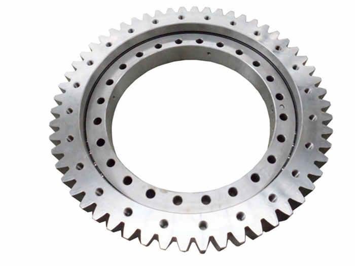 Four point contact ball slewing bearing with External gear teeth  5