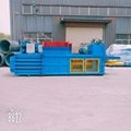 Hydraulic used waste clothes compressor baler press machine 2