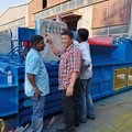Hydraulic used waste clothes compressor baler press machine 3