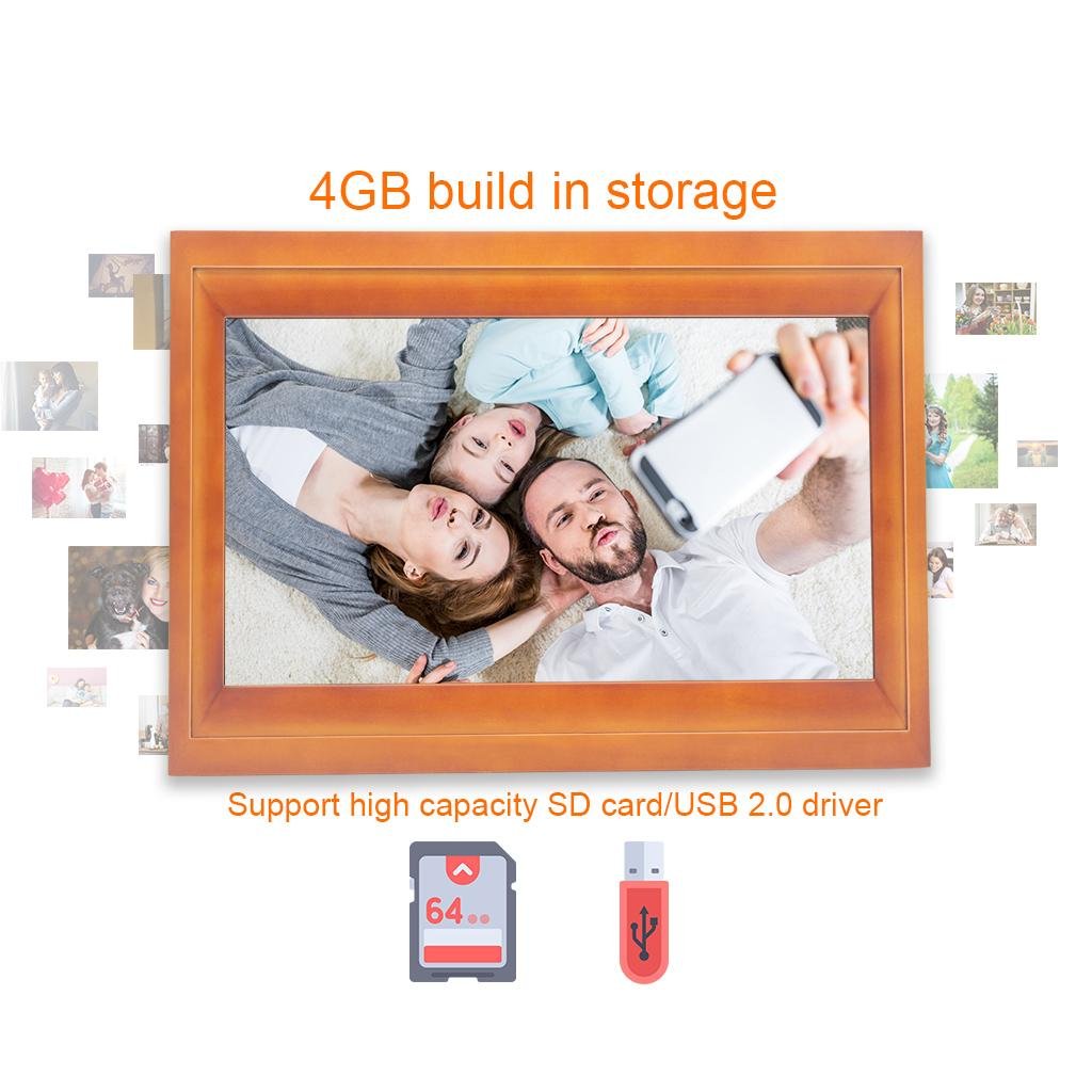 13 inch large digital photo frame 1080P full HD IPS display 2
