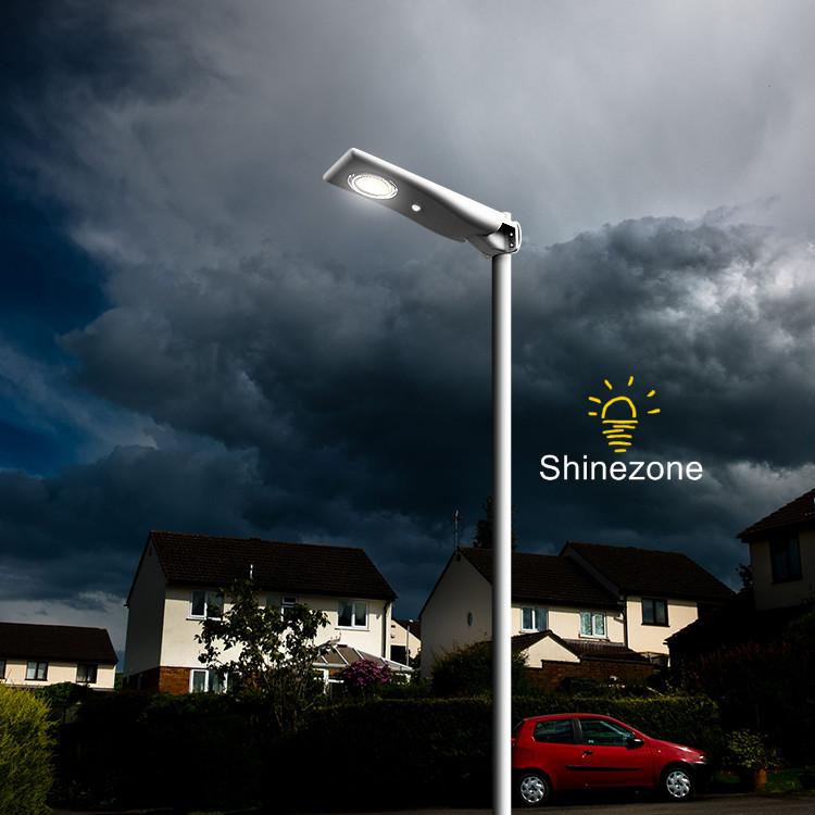 SS-12w smart All In One Solar LED Street Light 4