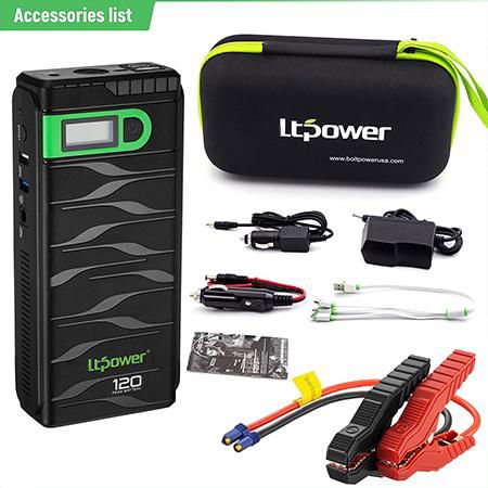 jump starter Ultimate 500 Peak Amps 12V Car Jump Starter for Cars & Trucks 2