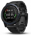 Garmin Descent Mk1 GPS MAP Diving Titanium Black Band Dive Watch 010-01760-01  1