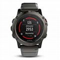 Garmin Fenix 5X HR Sapphire w Metal Band GPS Multisport Watch