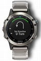 Garmin Quatix 5 Sapphire Multisport Marine Smartwatch w HR Monitor 