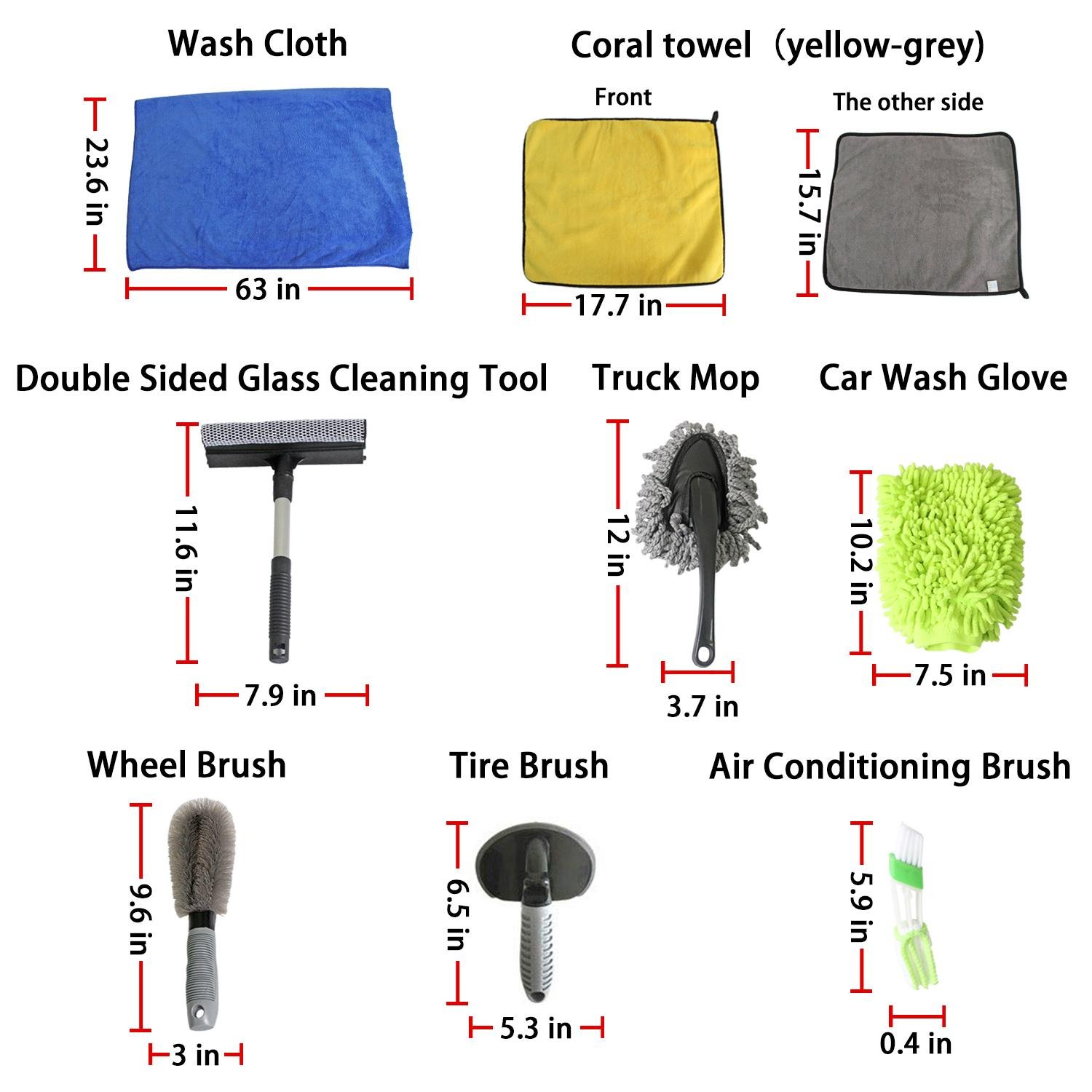 MEDOON Car Washing Cleanning Tools Kit  3
