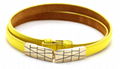 Fashion Women's PU Belt With Yellow