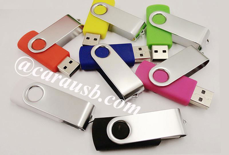 4GB Portable Storage Rotate USB Flash Drives