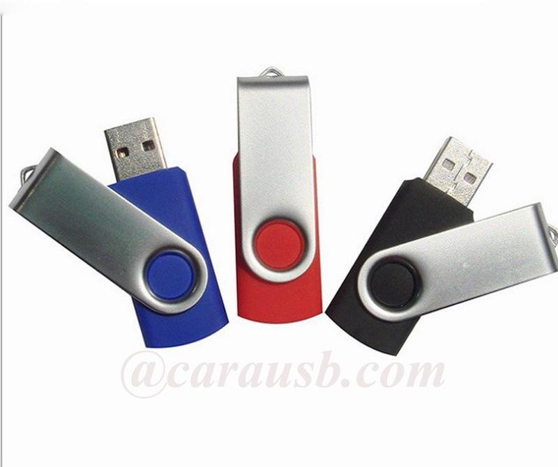 4GB Portable Storage Rotate USB Flash Drives 3