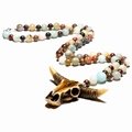 Beaded Fashion Jewelry Resin Cow Pendant Amazonite Bohemian Handmade Necklaces