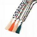 Inspire Stone Fashion Handmade Tassel Necklace