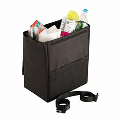 Leakproof Large Car Back Seat Headrest Trash Bin and Auto Garbage Can Organiser