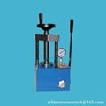 12T lab manual hydrualic press machine