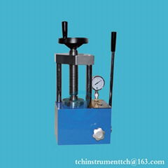 12T lab manual hydrualic press machine for powder pellet pressing