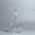 Washing Bottle Flat Bottom with Ground-in Glass Stopper Boro 3.3 lab glassware s 1