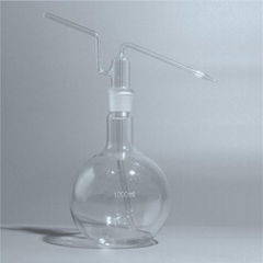 Washing Bottle Flat Bottom with Ground-in Glass Stopper Boro 3.3 lab glassware s