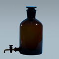 Aspirator Bottle with Ground in Glass