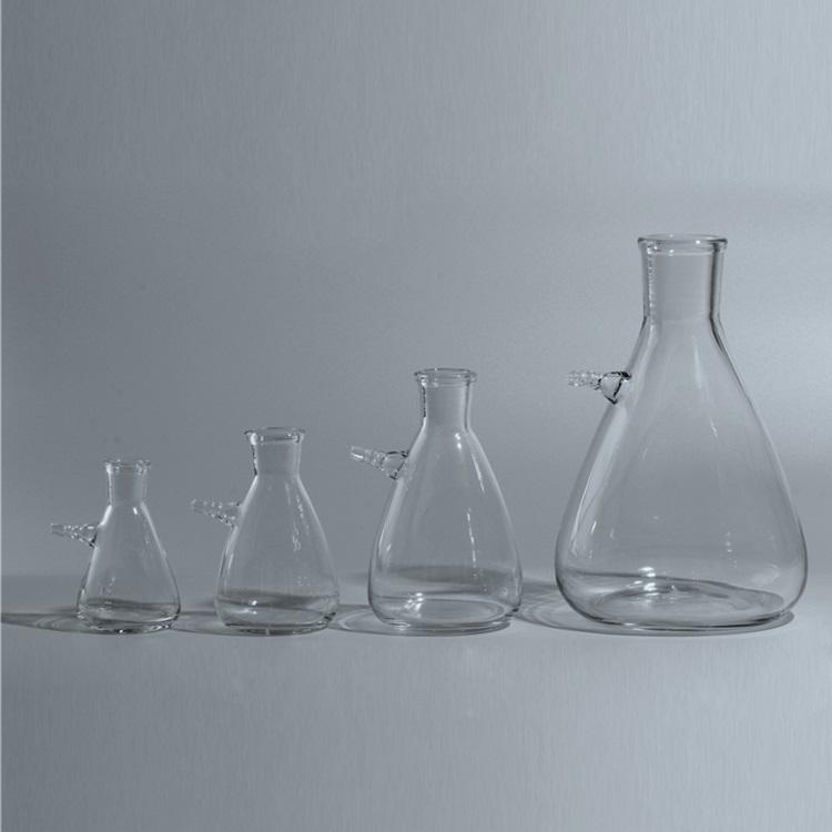 125ml to 10000ml Glass Filtration Suction Flask With One Side Upper Mouth, Labor