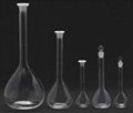 WB-3101 Lab glassware borosilicate 3.3 glass volumetric flask  China manufacture