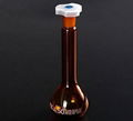 WB-3102 Lab glassware amber volumetric