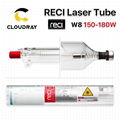 Cloudray CO2 Laser Equipment Parts CO2 Reic Laser Tube W6 150W