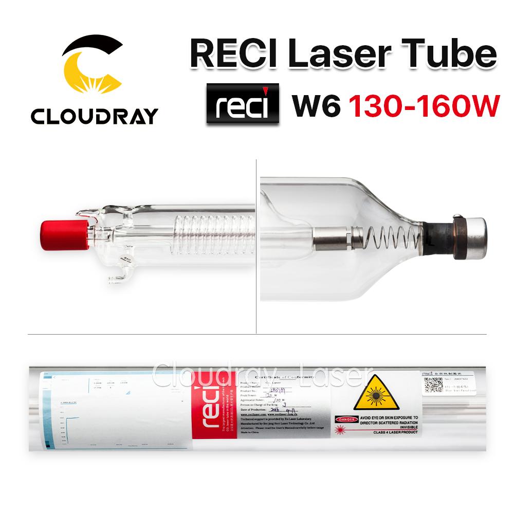 Cloudray CO2 Laser Equipment Parts CO2 Reic Laser Tube W6 150W 3