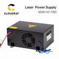 Cloudray Co2 Laser Equipment Parts Laser Power Supply T Series HY-T60 / T60 1