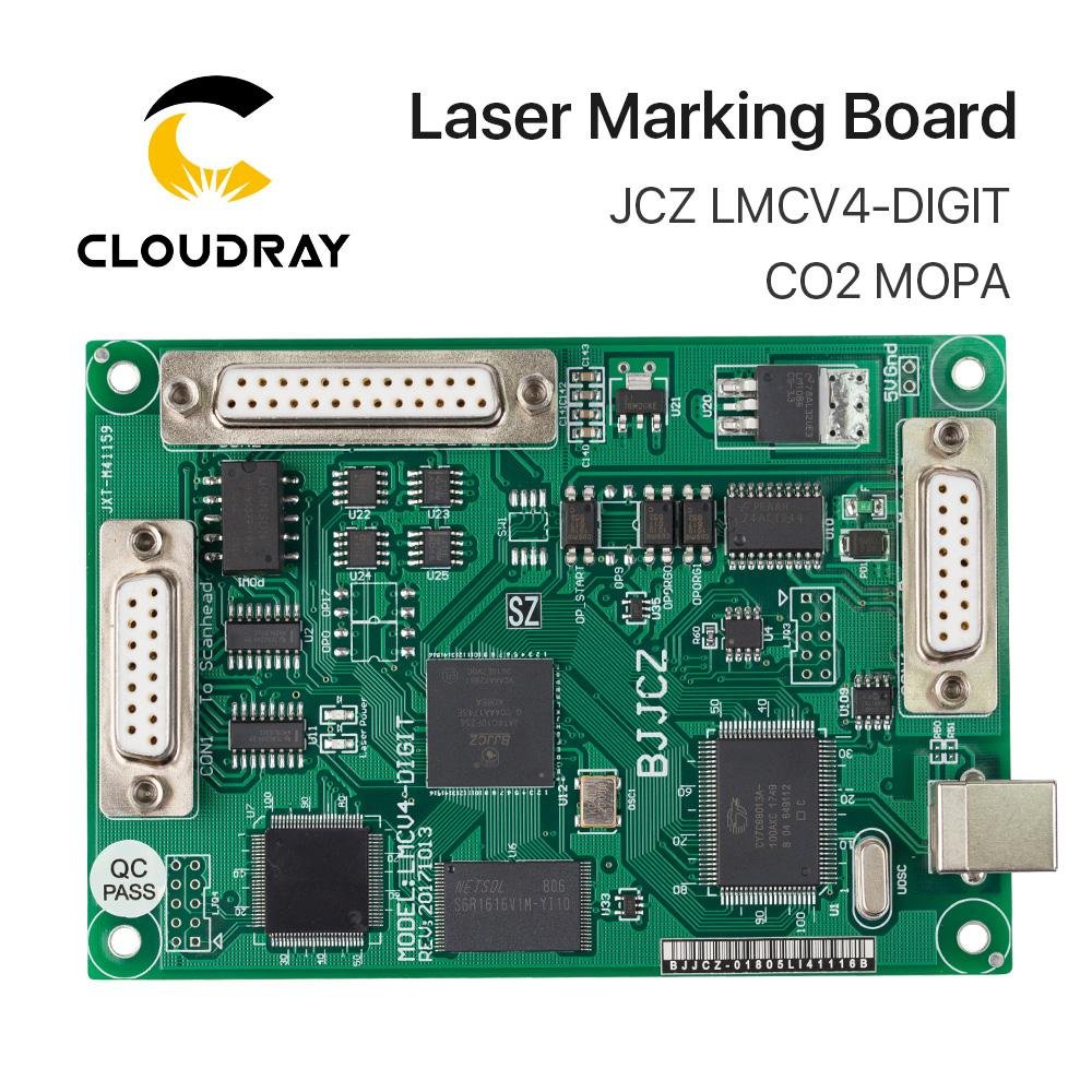 Cloudray Fiber Laser Marking Machine Controller Original JCZ V4-FBLI Fiber 