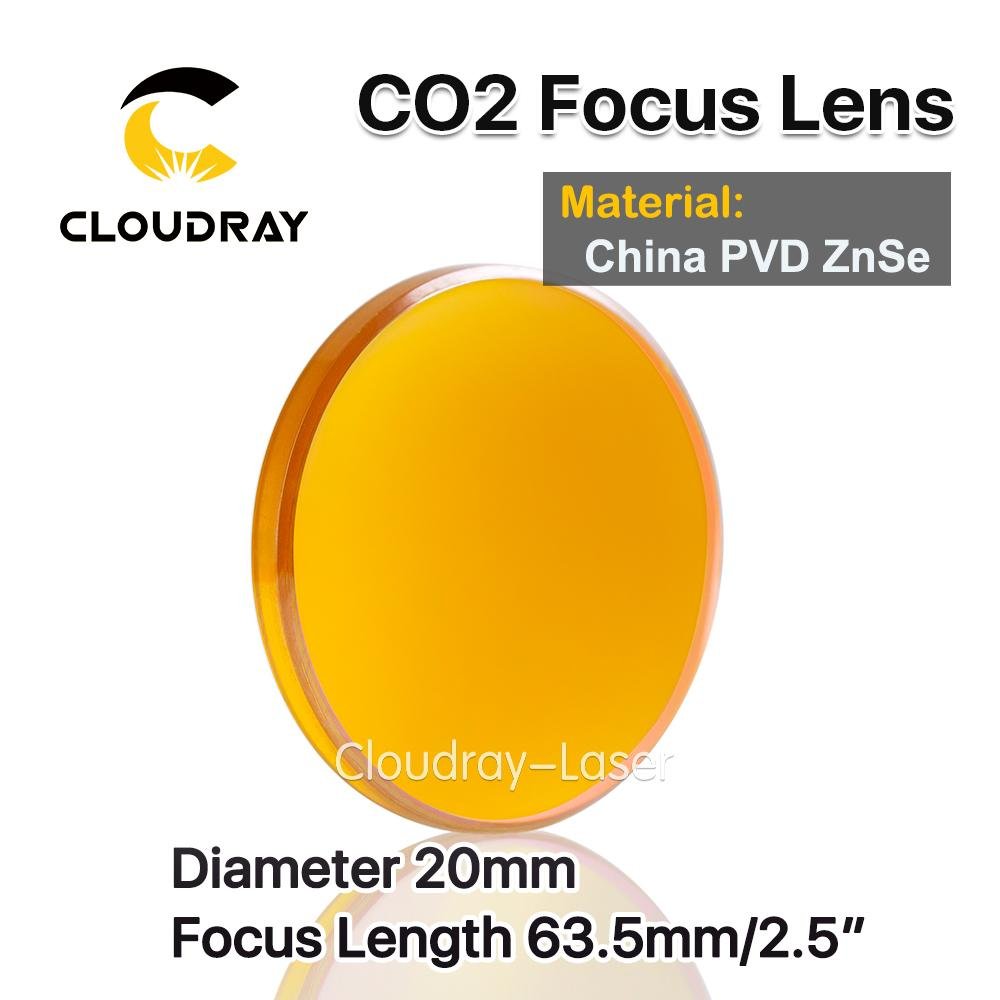 Cloudray  Laser Equipment Parts China CVD Znse Focus Lens 