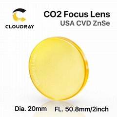 Cloudray  Laser Equipment Parts USA CVD Znse Focus Lens 