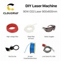 Cloudray CL09 Laser Engraving Machine DIY Parts Co2 Laser Engraving Machine 9060 4