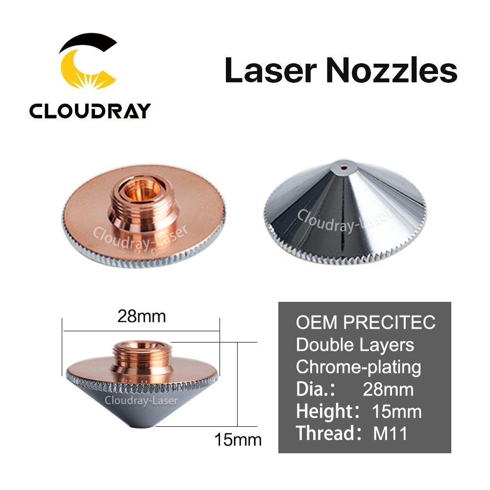 Cloudray CL11 Fiber Laser Cutting Machine Parts Laser Nozzles For Laser Head OEM 3