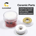 Cloudray CL13 Fiber Laser Cutting Machine Parts Nozzles Holder Ceramic OEM Preci 1