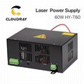 Cloudray CL14 Co2 Laser Equipment Parts Laser Power Supply T Series HY-T60 / T60 1