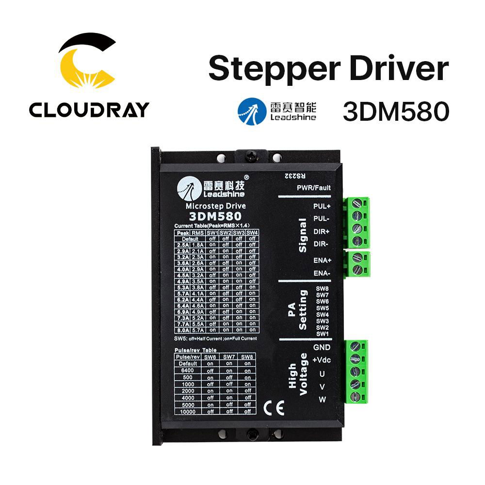 Cloudray CL16 Co2 Laser Equipment Parts Leadshine Stepper Motor Driver Nema17 