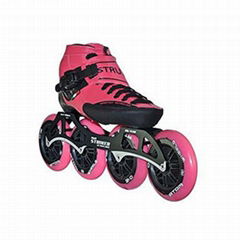 Inline Competitive Speed Skates - Luigino Strut Package - Pink 