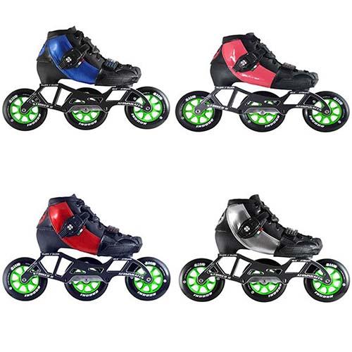 Youth Inline Speed Skates Luigino Kid's Challenge Adjustable Indoor