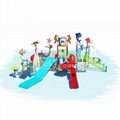 Water Park Equipment Fiberglass Water Playground for Kids