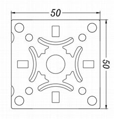 CENTERING PLATE 50