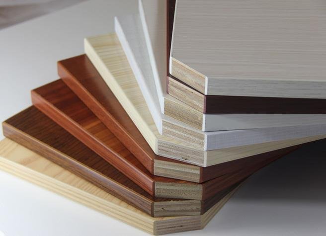 Chinese factory board timber melamine plywood  2