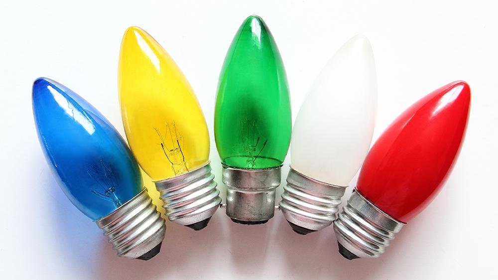 LED C37 Color Bulb