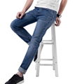 Ji    rand Blue Men's Jeans Pants Washed High Quality China Factory Wholesale 5