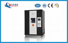 Vertical Single Wire And Cable Testing Equipment 170~190 MM Total Flame Height